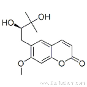 2H-1-Benzopyran-2-one,6-[(2R)-2,3-dihydroxy-3-methylbutyl]-7-methoxy CAS 28095-18-3